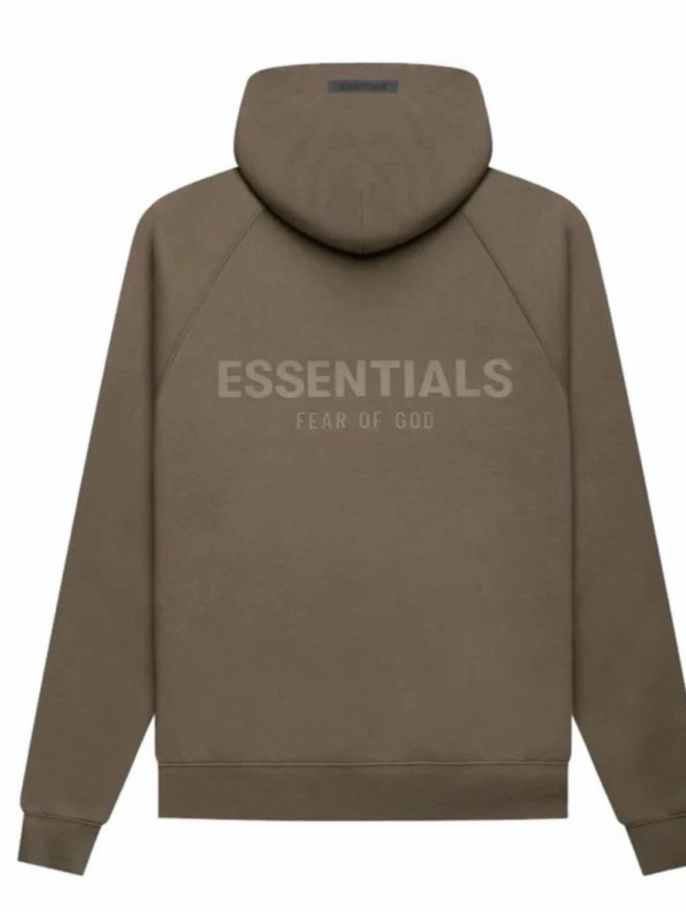 Essentials Fear of God Hoodie in Harvest